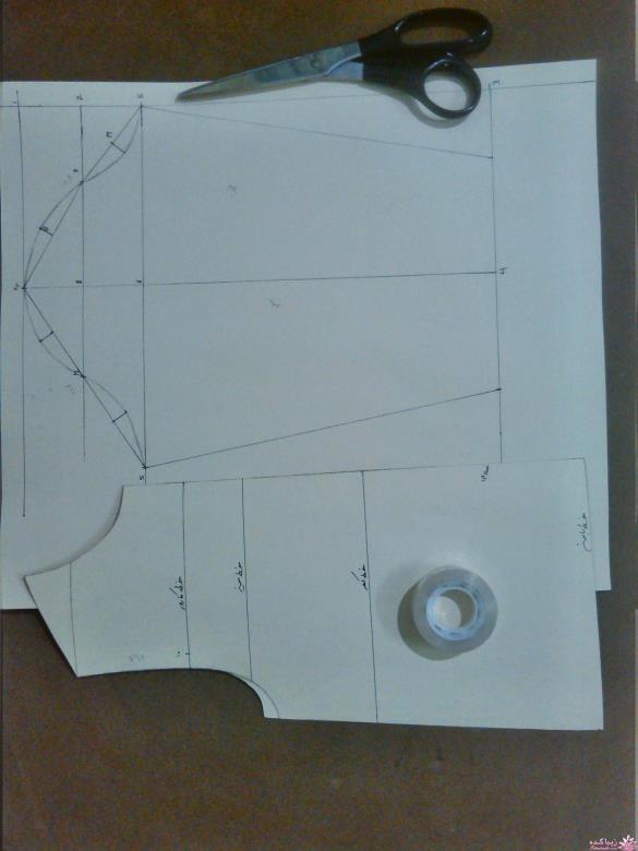 آموزش خیاطی لباس کودک